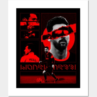 Messi Posters and Art